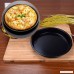 Cicitop Professional Round Deep Dish Non-Stick Round Pizza Pan 8.5-Inch Food-grade High Temperature Resistant Easy to Clean and Release. - B07CBV2M72